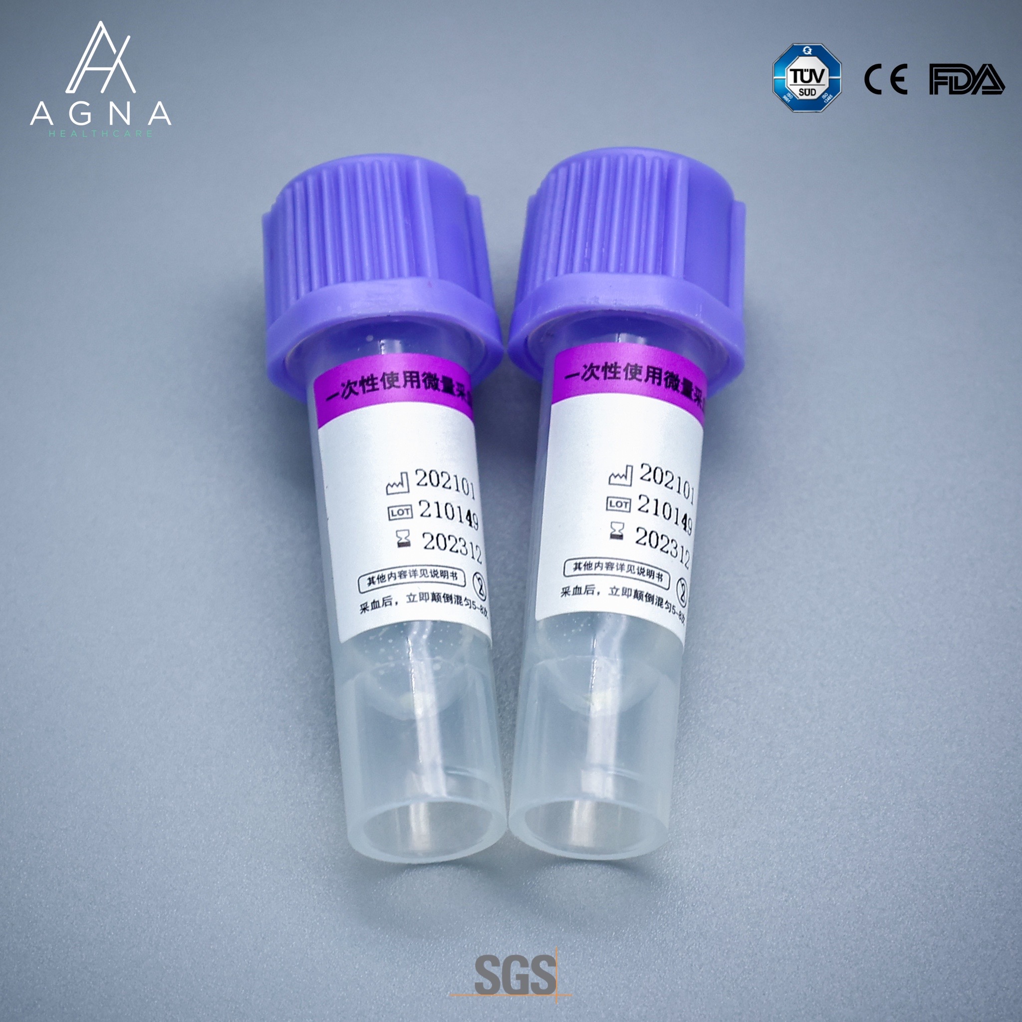 Disposable capillary blood collection tube (2)